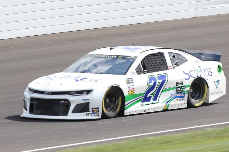 INDIANAPOLIS, INDIANA - SEPTEMBER 07: Ryan Sieg, driver of the #27 SciAps Chevrolet, drives during practice for the Monster Energy NASCAR Cup Series Big Machine Vodka 400 at Indianapolis Motor Speedway on September 07, 2019 in Indianapolis, Indiana. (Photo by Matt Sullivan/Getty Images) | Getty Images