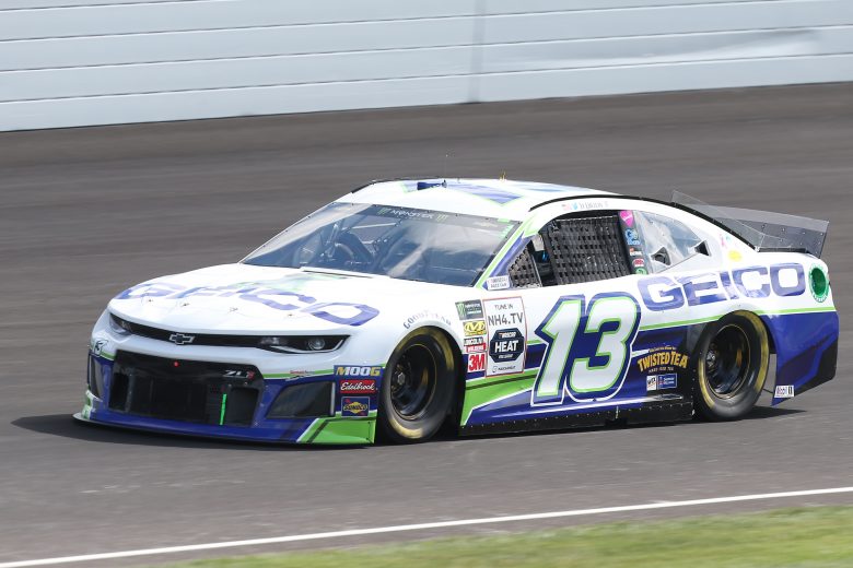 INDIANAPOLIS, INDIANA - SEPTEMBER 07: Ty Dillon, driver of the #13 GEICO Chevrolet, drives during practice for the Monster Energy NASCAR Cup Series Big Machine Vodka 400 at Indianapolis Motor Speedway on September 07, 2019 in Indianapolis, Indiana. (Photo by Matt Sullivan/Getty Images) | Getty Images
