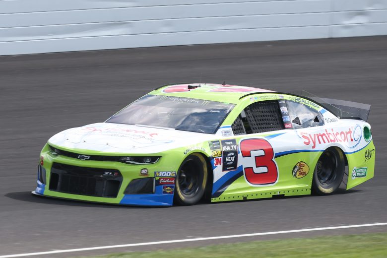 INDIANAPOLIS, INDIANA - SEPTEMBER 07: Austin Dillon, driver of the #3 Symbicort Chevrolet, drives during practice for the Monster Energy NASCAR Cup Series Big Machine Vodka 400 at Indianapolis Motor Speedway on September 07, 2019 in Indianapolis, Indiana. (Photo by Matt Sullivan/Getty Images) | Getty Images