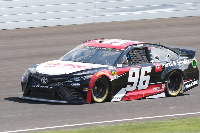 INDIANAPOLIS, INDIANA - SEPTEMBER 07: Parker Kligerman, driver of the #96 TRD 40th Anniversary Toyota, drives during practice for the Monster Energy NASCAR Cup Series Big Machine Vodka 400 at Indianapolis Motor Speedway on September 07, 2019 in Indianapolis, Indiana. (Photo by Matt Sullivan/Getty Images) | Getty Images