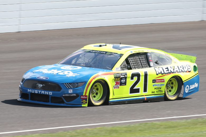 INDIANAPOLIS, INDIANA - SEPTEMBER 07: Paul Menard, driver of the #21 Menards/Dutch Boy Ford, drives during practice for the Monster Energy NASCAR Cup Series Big Machine Vodka 400 at Indianapolis Motor Speedway on September 07, 2019 in Indianapolis, Indiana. (Photo by Matt Sullivan/Getty Images) | Getty Images