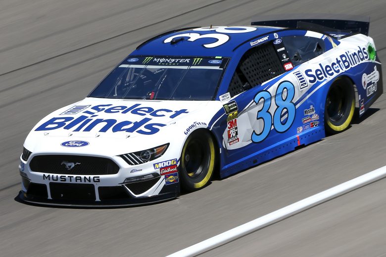 LAS VEGAS, NEVADA - SEPTEMBER 13: David Ragan, driver of the #38 Select Blinds Ford, drives during practice for the Monster Energy NASCAR Cup Series South Point 400 at Las Vegas Motor Speedway on September 13, 2019 in Las Vegas, Nevada. (Photo by Jonathan Ferrey/Getty Images) | Getty Images
