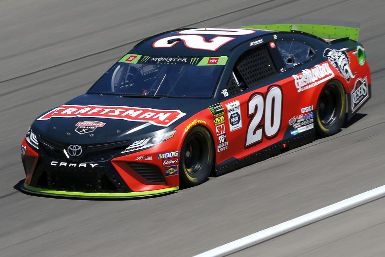LAS VEGAS, NEVADA - SEPTEMBER 13: Erik Jones, driver of the #20 CRAFTSMAN Gas Monkey Toyota, drives during practice for the Monster Energy NASCAR Cup Series South Point 400 at Las Vegas Motor Speedway on September 13, 2019 in Las Vegas, Nevada. (Photo by Jonathan Ferrey/Getty Images) | Getty Images