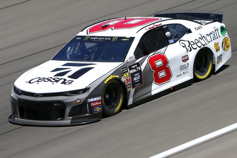 LAS VEGAS, NEVADA - SEPTEMBER 13: Daniel Hemric, driver of the #8 Cessna Chevrolet, drives during practice for the Monster Energy NASCAR Cup Series South Point 400 at Las Vegas Motor Speedway on September 13, 2019 in Las Vegas, Nevada. (Photo by Jonathan Ferrey/Getty Images) | Getty Images