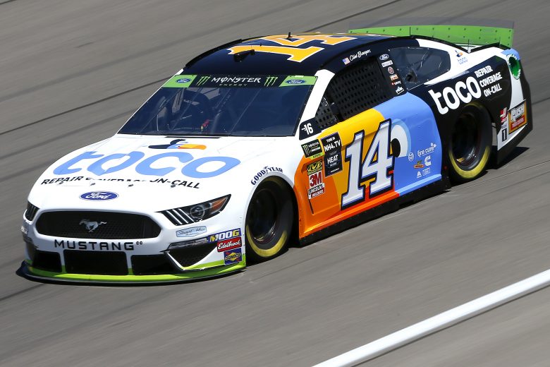 LAS VEGAS, NEVADA - SEPTEMBER 13: Clint Bowyer, driver of the #14 Toco Warranty Ford, drives during practice for the Monster Energy NASCAR Cup Series South Point 400 at Las Vegas Motor Speedway on September 13, 2019 in Las Vegas, Nevada. (Photo by Jonathan Ferrey/Getty Images) | Getty Images