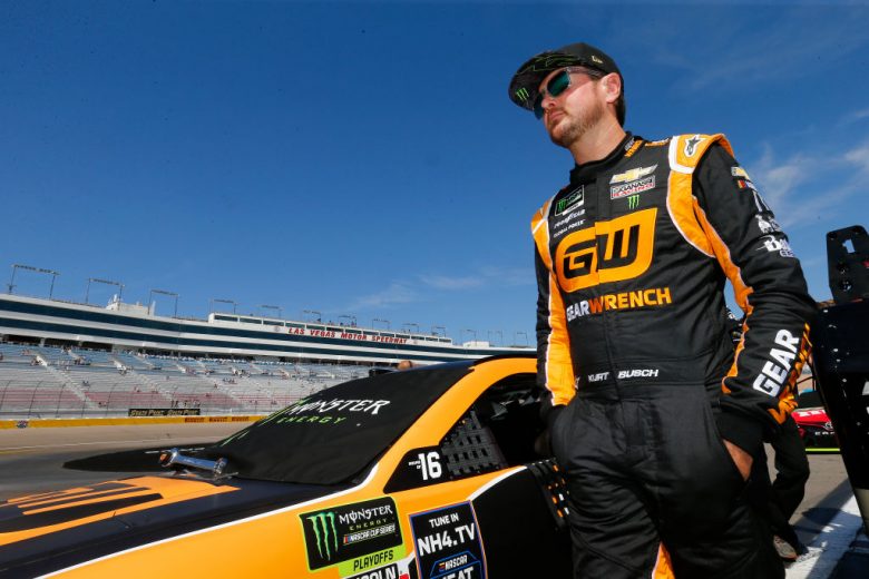 LAS VEGAS, NEVADA - SEPTEMBER 14: Kurt Busch, driver of the #1 GEARWRENCH Chevrolet, waits during qualifying for the NASCAR Xfinity Series Rhino Pro Trucks Outfitters 300 at Las Vegas Motor Speedway on September 14, 2019 in Las Vegas, Nevada. (Photo by Jonathan Ferrey/Getty Images) | Getty Images