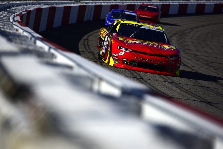 RICHMOND, VIRGINIA - SEPTEMBER 20: Gray Gaulding, driver of the #08 Panini Chevrolet, practices for the NASCAR Xfinity Series GoBowling 250 at Richmond Raceway on September 20, 2019 in Richmond, Virginia. (Photo by Jared C. Tilton/Getty Images) | Getty Images
