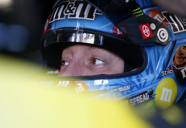 RICHMOND, VIRGINIA - SEPTEMBER 20: Kyle Busch, driver of the #18 M&M's Hazelnut Toyota, sits in his car during practice for the Monster Energy NASCAR Cup Series Federated Auto Parts 400 at Richmond Raceway on September 20, 2019 in Richmond, Virginia. (Photo by Brian Lawdermilk/Getty Images) | Getty Images