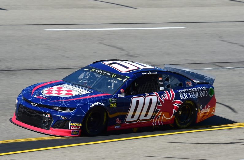 RICHMOND, VIRGINIA - SEPTEMBER 20: Landon Cassill, driver of the #00 University of Richmond Chevrolet, practices for the Monster Energy NASCAR Cup Series Federated Auto Parts 400 at Richmond Raceway on September 20, 2019 in Richmond, Virginia. (Photo by Jared C. Tilton/Getty Images) | Getty Images