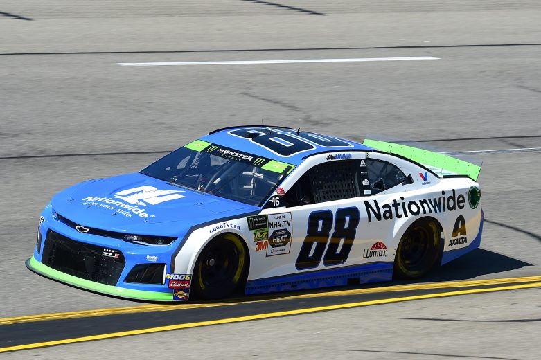 RICHMOND, VIRGINIA - SEPTEMBER 20: Alex Bowman, driver of the #88 Nationwide Chevrolet, practices for the Monster Energy NASCAR Cup Series Federated Auto Parts 400 at Richmond Raceway on September 20, 2019 in Richmond, Virginia. (Photo by Jared C. Tilton/Getty Images) | Getty Images
