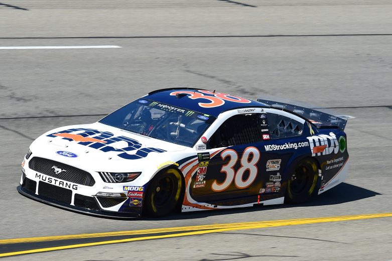 RICHMOND, VIRGINIA - SEPTEMBER 20: David Ragan, driver of the #38 MDS Trucking Ford, practices for the Monster Energy NASCAR Cup Series Federated Auto Parts 400 at Richmond Raceway on September 20, 2019 in Richmond, Virginia. (Photo by Jared C. Tilton/Getty Images) | Getty Images