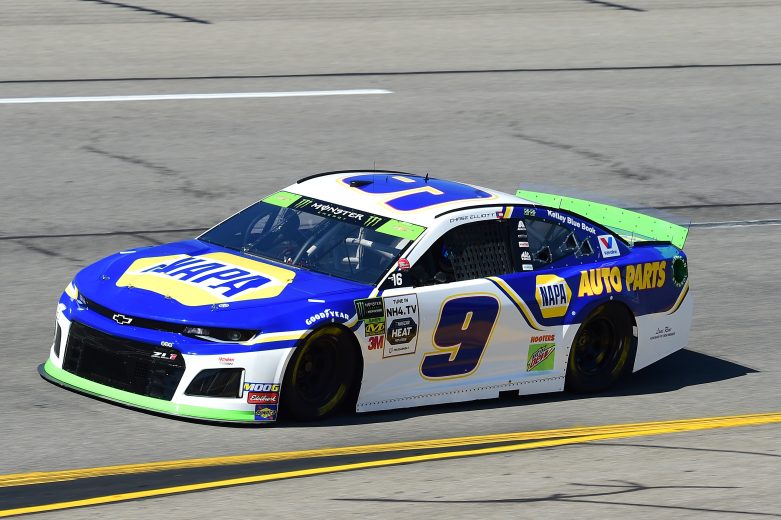 RICHMOND, VIRGINIA - SEPTEMBER 20: Chase Elliott, driver of the #9 NAPA Chevrolet, practices for the Monster Energy NASCAR Cup Series Federated Auto Parts 400 at Richmond Raceway on September 20, 2019 in Richmond, Virginia. (Photo by Jared C. Tilton/Getty Images) | Getty Images