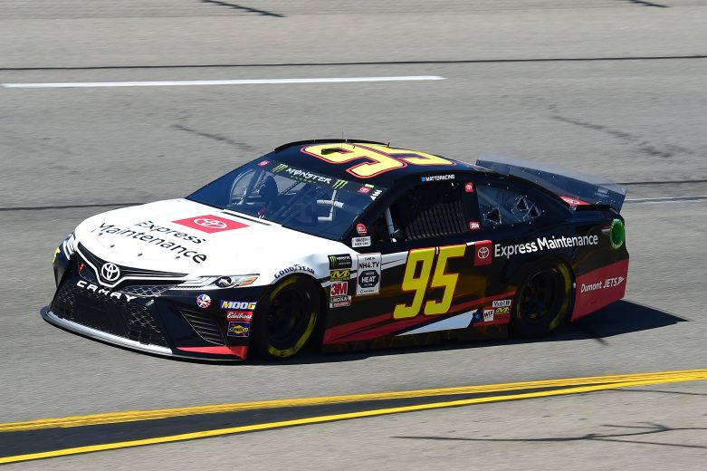RICHMOND, VIRGINIA - SEPTEMBER 20: Matt DiBenedetto, driver of the #95 Toyota Express Maintenance Toyota, practices for the Monster Energy NASCAR Cup Series Federated Auto Parts 400 at Richmond Raceway on September 20, 2019 in Richmond, Virginia. (Photo by Jared C. Tilton/Getty Images) | Getty Images