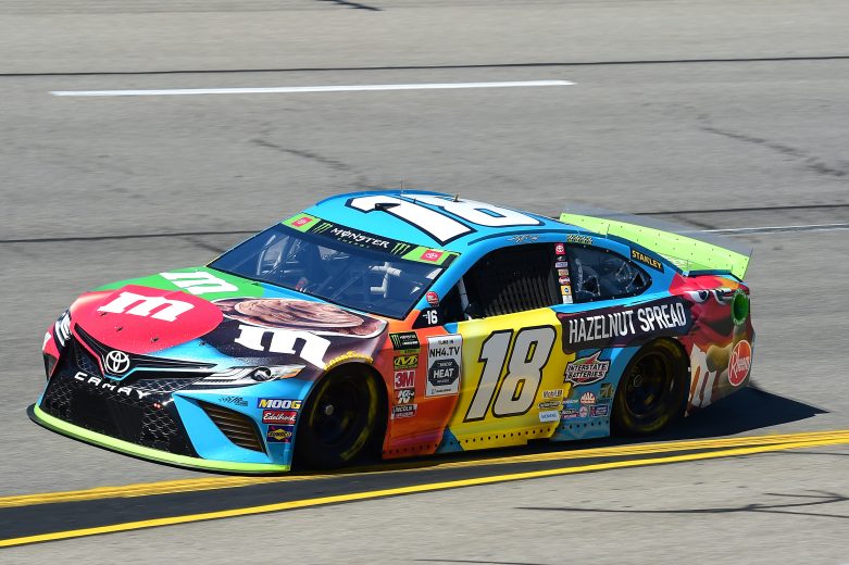 RICHMOND, VIRGINIA - SEPTEMBER 20: Kyle Busch, driver of the #18 M&M's Hazelnut Toyota, practices for the Monster Energy NASCAR Cup Series Federated Auto Parts 400 at Richmond Raceway on September 20, 2019 in Richmond, Virginia. (Photo by Jared C. Tilton/Getty Images) | Getty Images