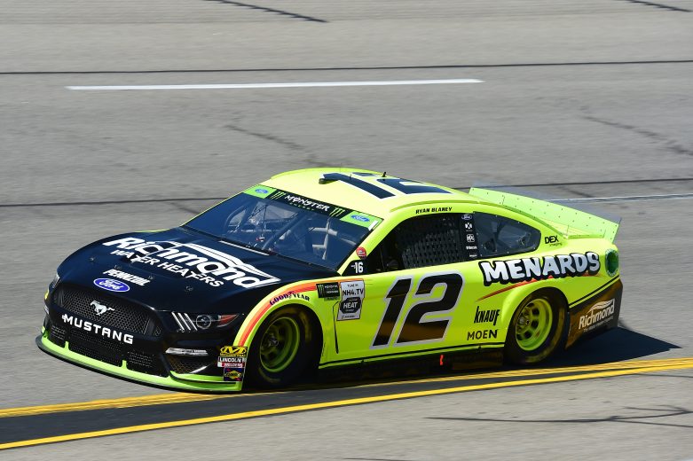 RICHMOND, VIRGINIA - SEPTEMBER 20: Ryan Blaney, driver of the #12 Menards/Richmond Ford, practices for the Monster Energy NASCAR Cup Series Federated Auto Parts 400 at Richmond Raceway on September 20, 2019 in Richmond, Virginia. (Photo by Jared C. Tilton/Getty Images) | Getty Images