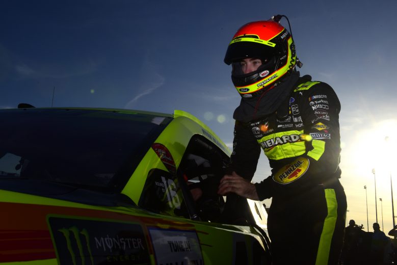RICHMOND, VIRGINIA - SEPTEMBER 20: Ryan Blaney, driver of the #12 Menards/Richmond Ford, stands on the grid during qualifying for the Monster Energy NASCAR Cup Series Federated Auto Parts 400 at Richmond Raceway on September 20, 2019 in Richmond, Virginia. (Photo by Jared C. Tilton/Getty Images) | Getty Images