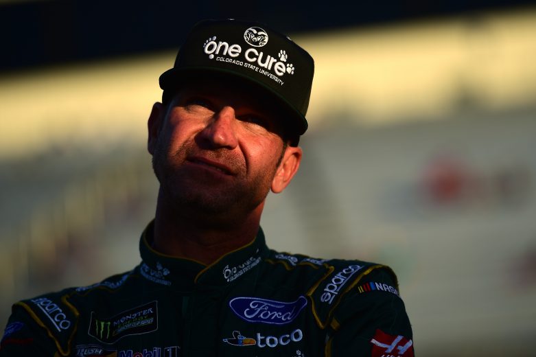 RICHMOND, VIRGINIA - SEPTEMBER 20: Clint Bowyer, driver of the #14 CSU/One Cure Ford, stands on the grid during qualifying for the Monster Energy NASCAR Cup Series Federated Auto Parts 400 at Richmond Raceway on September 20, 2019 in Richmond, Virginia. (Photo by Jared C. Tilton/Getty Images) | Getty Images