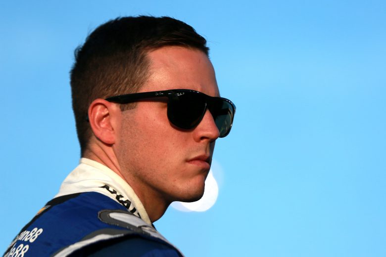 RICHMOND, VIRGINIA - SEPTEMBER 20: Alex Bowman, driver of the #88 Nationwide Chevrolet, stands on the grid during qualifying for the Monster Energy NASCAR Cup Series Federated Auto Parts 400 at Richmond Raceway on September 20, 2019 in Richmond, Virginia. (Photo by Sean Gardner/Getty Images) | Getty Images
