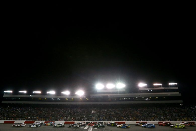 RICHMOND, VIRGINIA - SEPTEMBER 21: Brad Keselowski, driver of the #2 Discount Tire Ford, lead the field during the start of the Monster Energy NASCAR Cup Series Federated Auto Parts 400 at Richmond Raceway on September 21, 2019 in Richmond, Virginia. (Photo by Sean Gardner/Getty Images) | Getty Images
