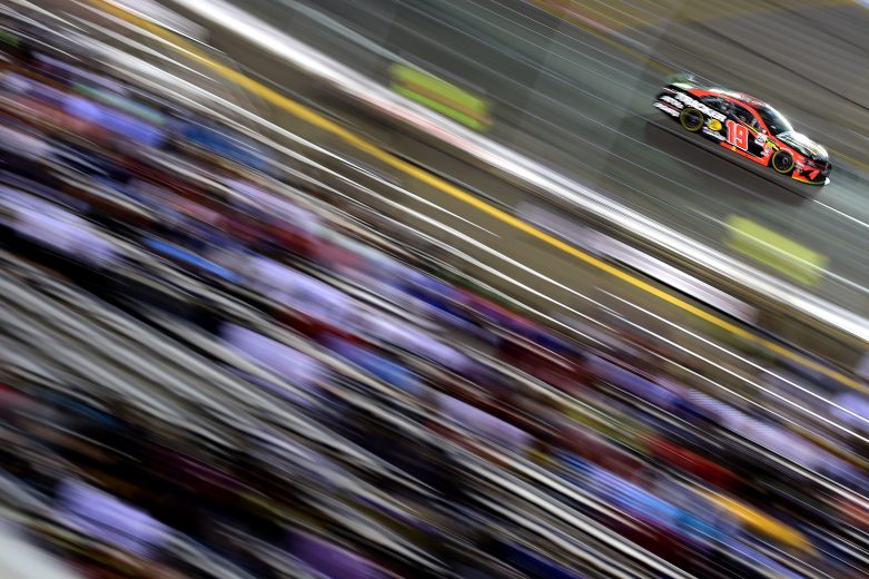 RICHMOND, VIRGINIA - SEPTEMBER 21: Martin Truex Jr., driver of the #19 Bass Pro Shops Toyota, races during the Monster Energy NASCAR Cup Series Federated Auto Parts 400 at Richmond Raceway on September 21, 2019 in Richmond, Virginia. (Photo by Jared C. Tilton/Getty Images) | Getty Images