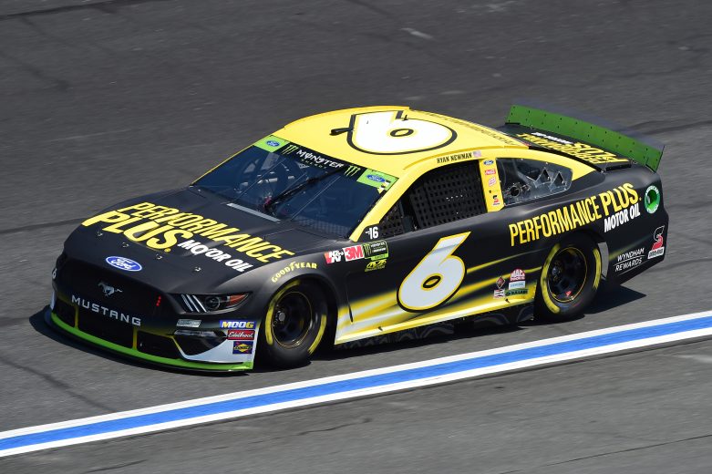 CHARLOTTE, NORTH CAROLINA - SEPTEMBER 27: Ryan Newman, driver of the #6 Performance Plus Ford, practices for the Monster Energy NASCAR Cup Series Bank of America ROVAL 400 at Charlotte Motor Speedway on September 27, 2019 in Charlotte, North Carolina. (Photo by Jared C. Tilton/Getty Images) | Getty Images
