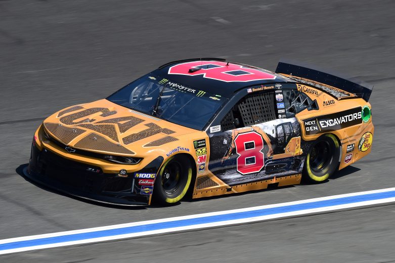 CHARLOTTE, NORTH CAROLINA - SEPTEMBER 27: Daniel Hemric, driver of the #8 Cat Next Gen Excavators Chevrolet, practices for the Monster Energy NASCAR Cup Series Bank of America ROVAL 400 at Charlotte Motor Speedway on September 27, 2019 in Charlotte, North Carolina. (Photo by Jared C. Tilton/Getty Images) | Getty Images