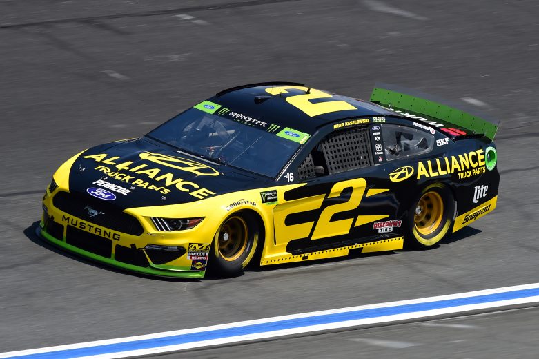CHARLOTTE, NORTH CAROLINA - SEPTEMBER 27: Brad Keselowski, driver of the #2 Alliance Truck Parts Ford, practices for the Monster Energy NASCAR Cup Series Bank of America ROVAL 400 at Charlotte Motor Speedway on September 27, 2019 in Charlotte, North Carolina. (Photo by Jared C. Tilton/Getty Images) | Getty Images
