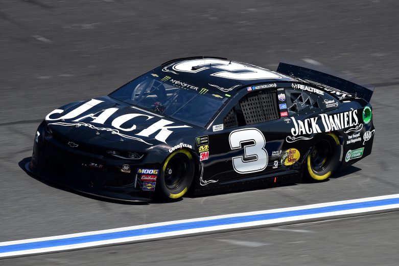 CHARLOTTE, NORTH CAROLINA - SEPTEMBER 27: Austin Dillon, driver of the #3 Jack Daniel's Chevrolet, practices for the Monster Energy NASCAR Cup Series Bank of America ROVAL 400 at Charlotte Motor Speedway on September 27, 2019 in Charlotte, North Carolina. (Photo by Jared C. Tilton/Getty Images) | Getty Images