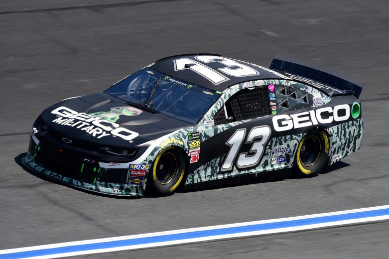 CHARLOTTE, NORTH CAROLINA - SEPTEMBER 27: Ty Dillon, driver of the #13 GEICO Military Chevrolet, practices for the Monster Energy NASCAR Cup Series Bank of America ROVAL 400 at Charlotte Motor Speedway on September 27, 2019 in Charlotte, North Carolina. (Photo by Jared C. Tilton/Getty Images) | Getty Images