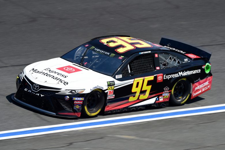 CHARLOTTE, NORTH CAROLINA - SEPTEMBER 27: Matt DiBenedetto, driver of the #95 Toyota Express Maintenance Toyota, practices for the Monster Energy NASCAR Cup Series Bank of America ROVAL 400 at Charlotte Motor Speedway on September 27, 2019 in Charlotte, North Carolina. (Photo by Jared C. Tilton/Getty Images) | Getty Images