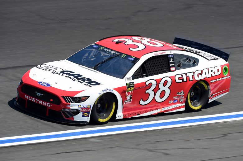 CHARLOTTE, NORTH CAROLINA - SEPTEMBER 27: David Ragan, driver of the #38 Citgard Heavy Duty Engine Oil Ford, practices for the Monster Energy NASCAR Cup Series Bank of America ROVAL 400 at Charlotte Motor Speedway on September 27, 2019 in Charlotte, North Carolina. (Photo by Jared C. Tilton/Getty Images) | Getty Images
