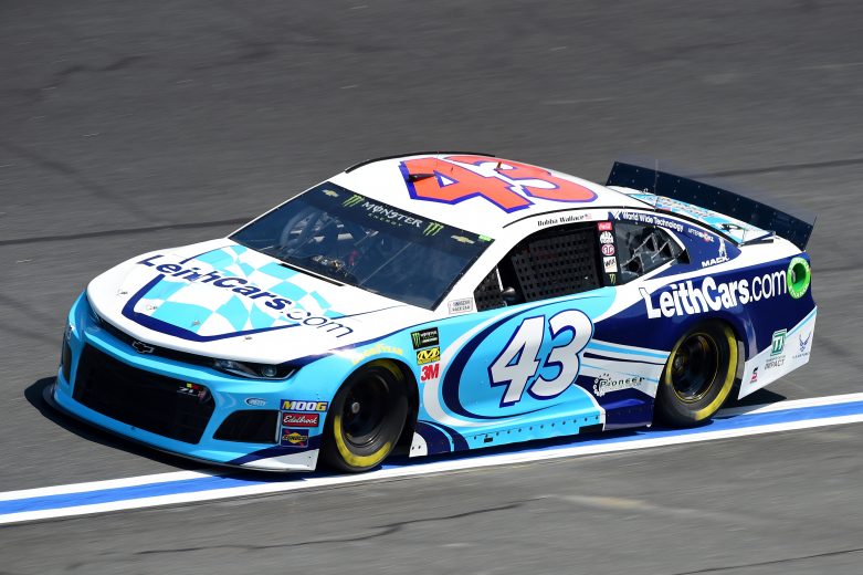 CHARLOTTE, NORTH CAROLINA - SEPTEMBER 27: Bubba Wallace, driver of the #43 LeithCars.com Chevrolet, practices for the Monster Energy NASCAR Cup Series Bank of America ROVAL 400 at Charlotte Motor Speedway on September 27, 2019 in Charlotte, North Carolina. (Photo by Jared C. Tilton/Getty Images) | Getty Images