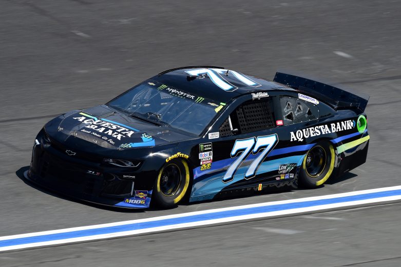 CHARLOTTE, NORTH CAROLINA - SEPTEMBER 27: Reed Sorenson, driver of the #77 Aquesta Bank Chevrolet, practices for the Monster Energy NASCAR Cup Series Bank of America ROVAL 400 at Charlotte Motor Speedway on September 27, 2019 in Charlotte, North Carolina. (Photo by Jared C. Tilton/Getty Images) | Getty Images