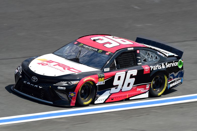 CHARLOTTE, NORTH CAROLINA - SEPTEMBER 27: Parker Kligerman, driver of the #96 TRD 40th Anniversary Toyota, practices for the Monster Energy NASCAR Cup Series Bank of America ROVAL 400 at Charlotte Motor Speedway on September 27, 2019 in Charlotte, North Carolina. (Photo by Jared C. Tilton/Getty Images) | Getty Images