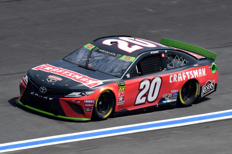 CHARLOTTE, NORTH CAROLINA - SEPTEMBER 27: Erik Jones, driver of the #20 Craftsman Toyota, practices for the Monster Energy NASCAR Cup Series Bank of America ROVAL 400 at Charlotte Motor Speedway on September 27, 2019 in Charlotte, North Carolina. (Photo by Jared C. Tilton/Getty Images) | Getty Images