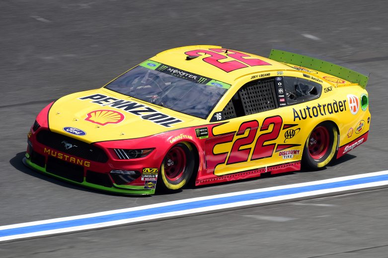CHARLOTTE, NORTH CAROLINA - SEPTEMBER 27: Joey Logano, driver of the #22 Shell Pennzoil/Autotrader Ford, practices for the Monster Energy NASCAR Cup Series Bank of America ROVAL 400 at Charlotte Motor Speedway on September 27, 2019 in Charlotte, North Carolina. (Photo by Jared C. Tilton/Getty Images) | Getty Images