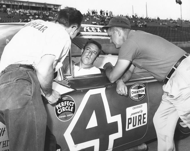 1960: Rex White won the national title this year for Chevrolet. (Photo by ISC Archives/CQ-Roll Call Group via Getty Images)
