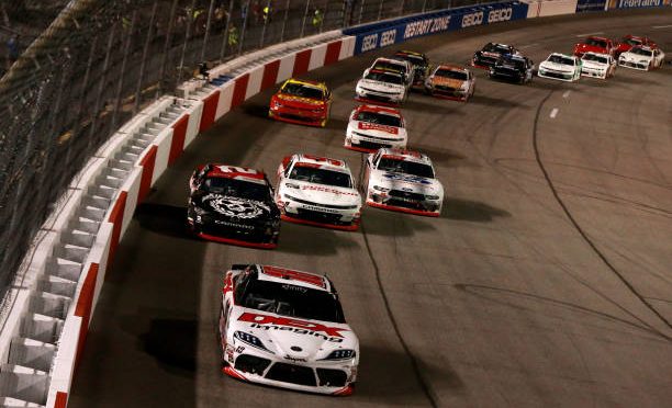 Featured Image for Harrison Burton drives No. 18 Toyota Supra to sixth-place finish at Richmond Raceway