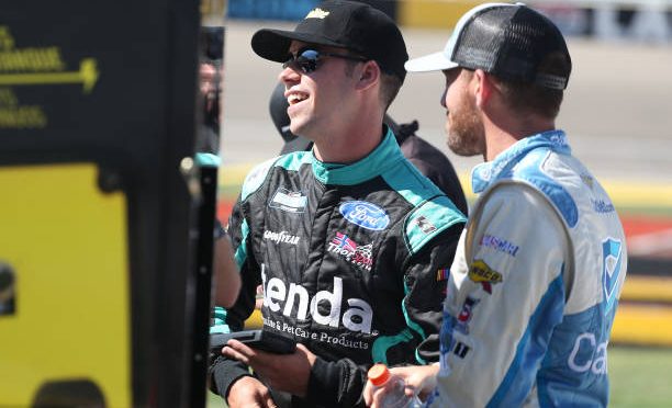 Featured Image for Ross Chastain drives No. 45 Chevrolet Silverado to  second-place finish at Las Vegas Motor Speedway