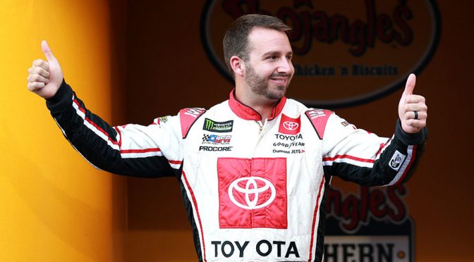 Featured image for DiBenedetto can’t stop smiling after Wood Brothers signing