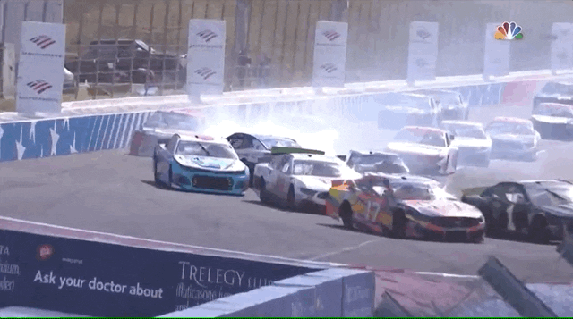 Alex Bowman 88 Spin Lap 2