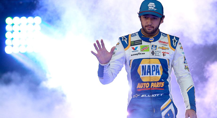 RICHMOND, VIRGINIA - SEPTEMBER 21: Chase Elliott, driver of the #9 NAPA Chevrolet, walks the red carpet during driver intro prior to the start of the Monster Energy NASCAR Cup Series Federated Auto Parts 400 at Richmond Raceway on September 21, 2019 in Richmond, Virginia. (Photo by Sean Gardner/Getty Images) | Getty Images