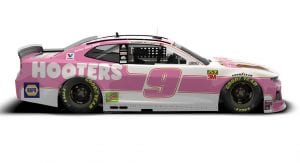 Chase Elliott Hooters Car Dover Main