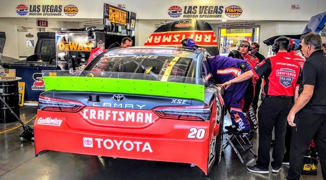 Erik Jones’ hopes of playoff advancement take a hit at Las Vegas