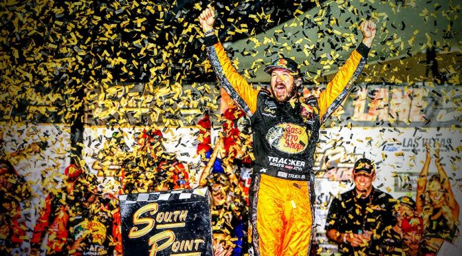 Martin Truex Jr. captures victory in playoff opener at Las Vegas