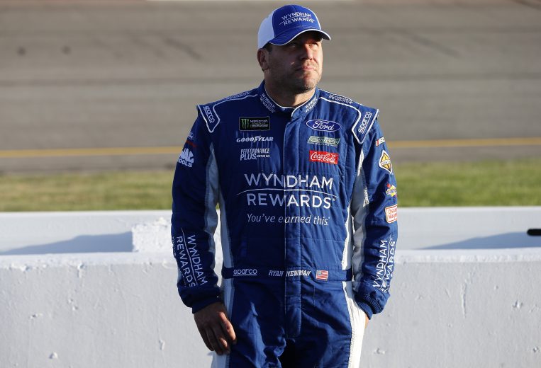 RICHMOND, VIRGINIA - SEPTEMBER 20: Ryan Newman, driver of the #6 Roush Performance Ford, looks on during qualifying for the Monster Energy NASCAR Cup Series Federated Auto Parts 400 at Richmond Raceway on September 20, 2019 in Richmond, Virginia. (Photo by Brian Lawdermilk/Getty Images) | Getty Images