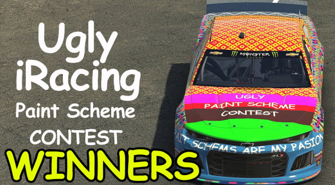 Featured Image for The iRacing #CasmUglySchemeContest has concluded, thank God, and here are the winners