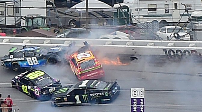 Bowman owns up to 10-car wreck that hurts his playoff chances