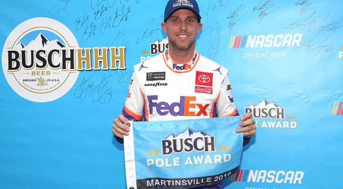 Hamlin confirmed as pole position winner at Martinsville