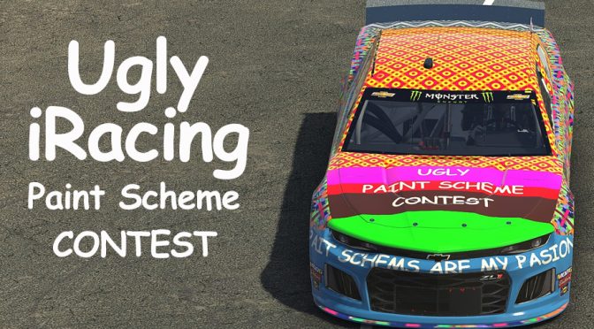 Featured image for @nascarcasm contest: Make an ugly paint scheme, win iRacing VIP package